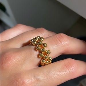GOLD BEADS RING!